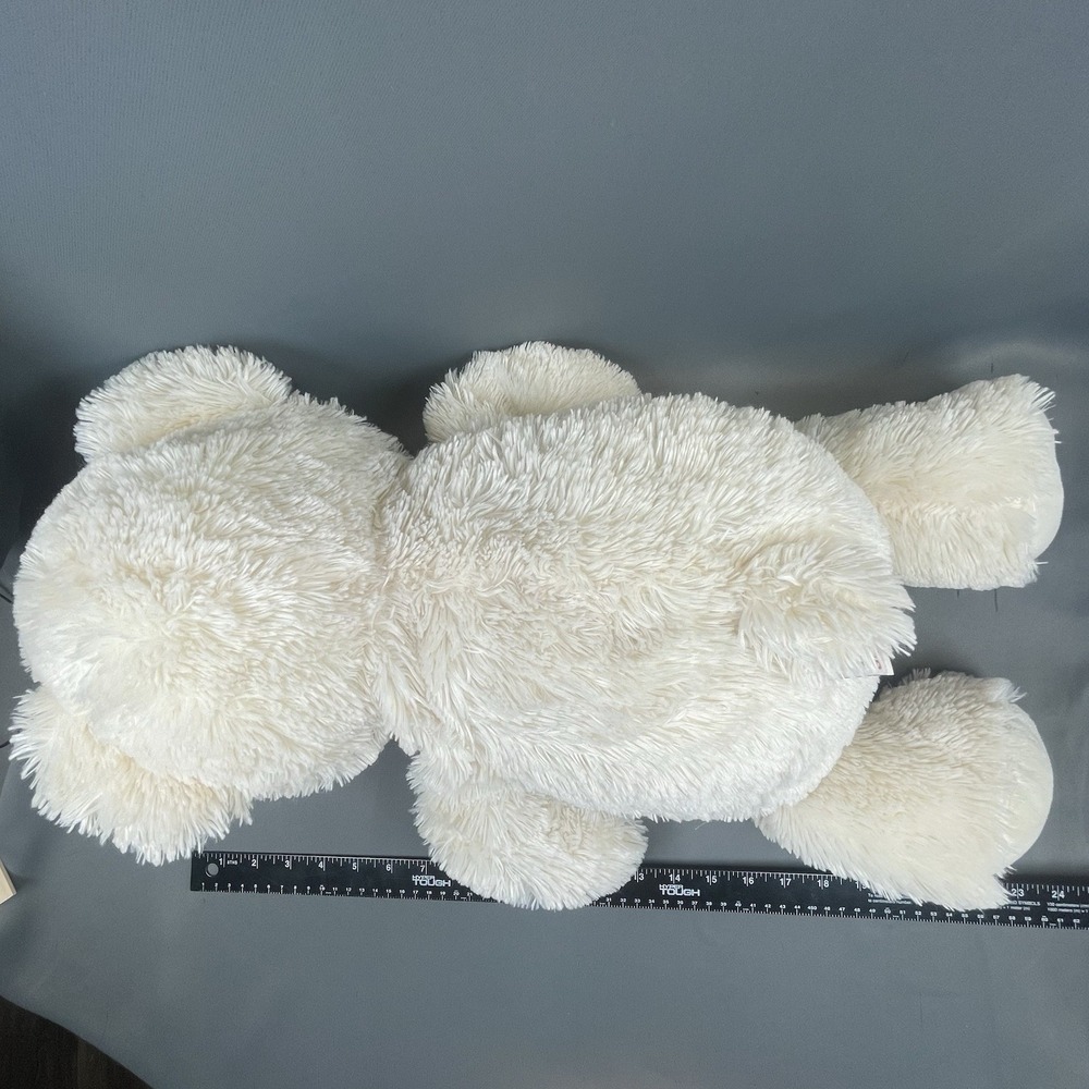 Ganz Plush Large Cream Stuffed Teddy Bear Brown Nose 18"-24" H10967 Ivory Plush - Picture 9 of 15
